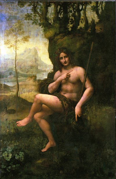 Bacchus by Leonardo da Vinci